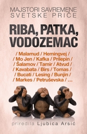 riba, patka, vodozemac laguna knjige