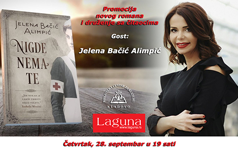 jelena bačić alimpić na druženju sa čitaocima u kladovu laguna knjige