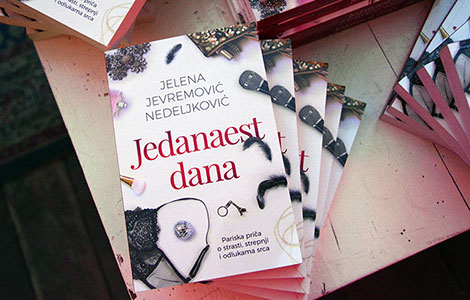 održana glamurozna promocija romana jedanaest dana jelene jevremović nedeljković laguna knjige