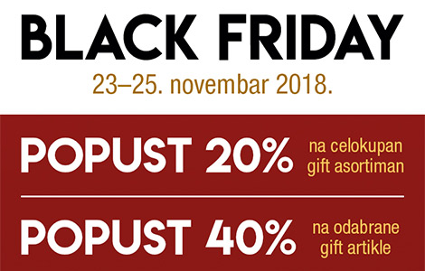 crni petak za cene gift programa black friday u delfi knjižarama  laguna knjige