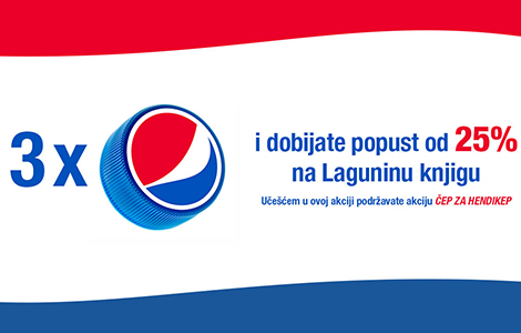 pripremite pepsi čepove nastavljamo veliku akciju  laguna knjige