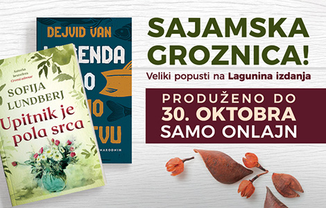  sajamska groznica se nastavlja velika akcija na sajtovima lagune i delfi knjižara laguna knjige