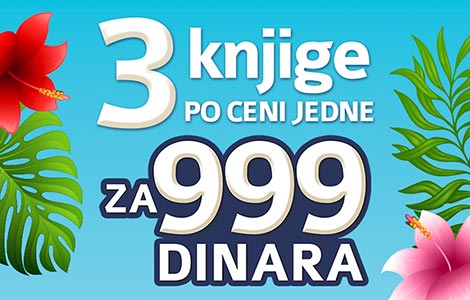 akcija 3 za 999 samo u knjižarama do 10 juna laguna knjige