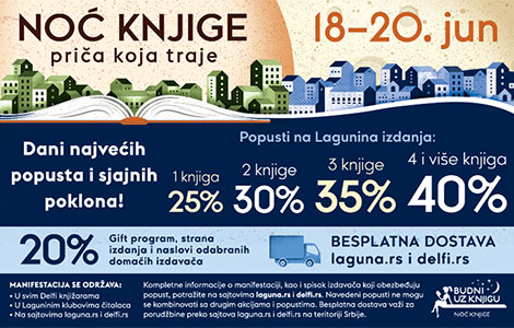 noć knjige priča koja traje  laguna knjige