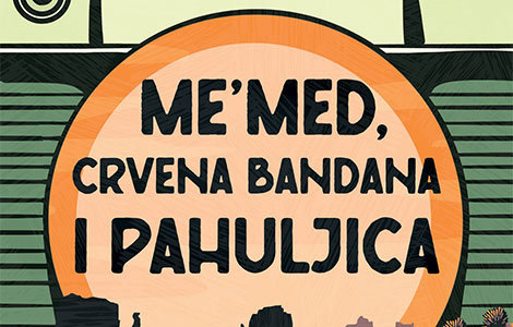 duelovanje me med, crvena bandana i pahuljica  laguna knjige