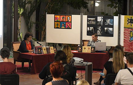  bura u biblioteci sa markom šelićem marčelom laguna knjige