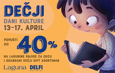 dečji dani kulture od 13 do 17 aprila  laguna knjige