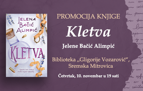 promocija romana kletva jelene bačić alimpić u sremskoj mitrovici laguna knjige