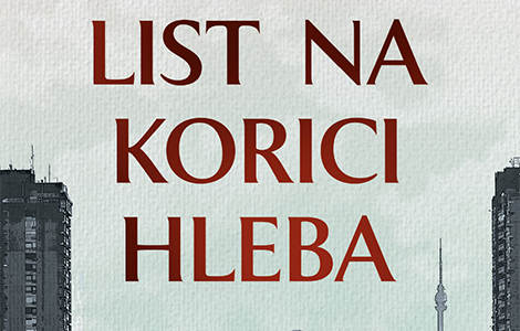 prikaz romana list na korici hleba blažen među lidijama laguna knjige