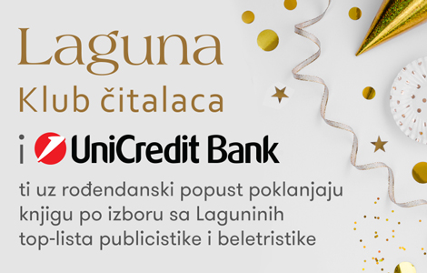 unicredit bank i laguna ti čestitaju rođendan  laguna knjige