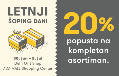 letnji šoping dani u tc ada mall laguna knjige