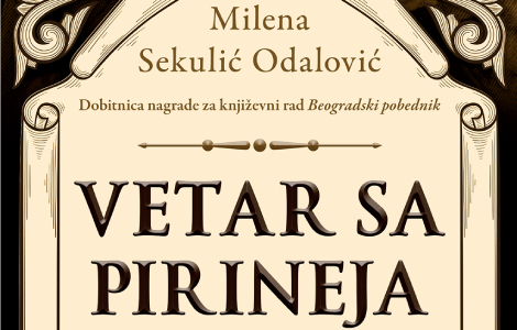 prikaz romana vetar sa pirineja milene sekulić odalović laguna knjige