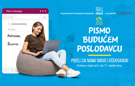 laguna partner u projektu nestle srbija opiši svoje radno mesto iz snova i osvoj nagradu laguna knjige