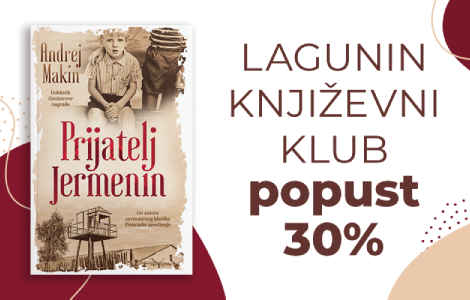 lagunin književni klub čita knjigu prijatelj jermenin za tribinu 10 maja laguna knjige