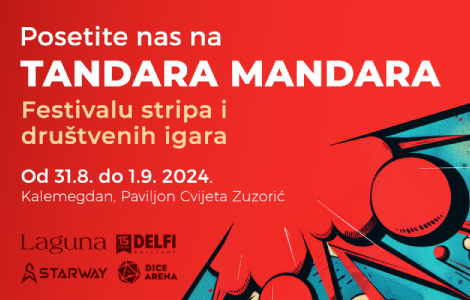 festival stripa i društvenih igara tandara mandara  laguna knjige