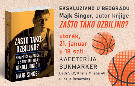 neispričana priča o nikoli jokiću promocija knjige zašto tako ozbiljno majka singera 21 januara laguna knjige