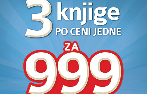 najpopularnija akcija 3 knjige za 999 dinara  laguna knjige