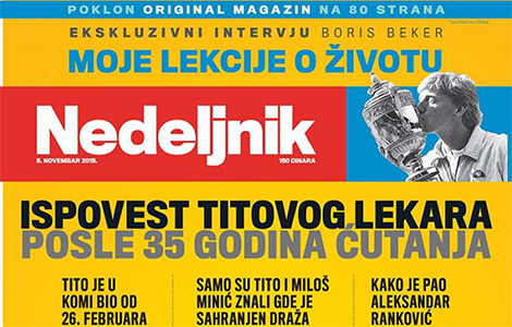 najnoviji broj lista nedeljnik za samo 1 dinar laguna knjige