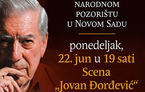 mario vargas ljosa u novom sadu u ponedeljak, 22 juna laguna knjige