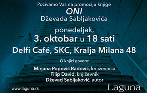 promocija knjige oni dževada sabljakovića laguna knjige