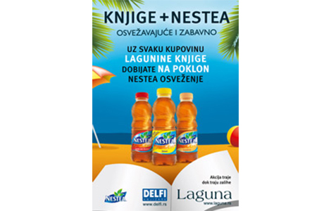 osveženje uz lagunine knjige i nestea laguna knjige