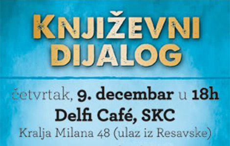 književni dijalog u knjižari delfi skc laguna knjige